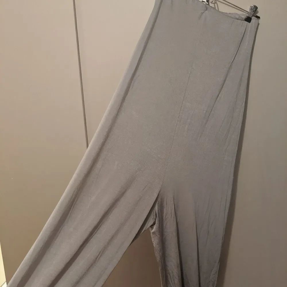 Zara silver strapless jumpsuit - Picture 7 of 7